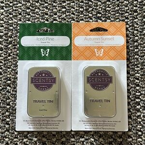 2 Scentsy Travel Tins